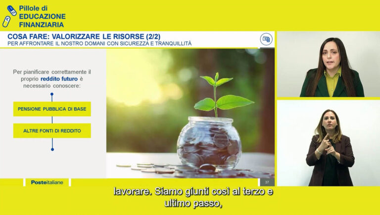 Poste Italiane Webinar di educazione finanziaria